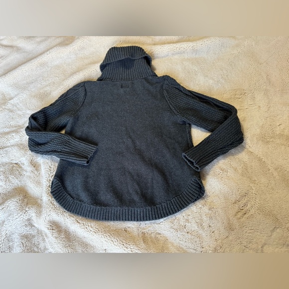 Gap chunky cable knit turtleneck sweater size M - Picture 6 of 6